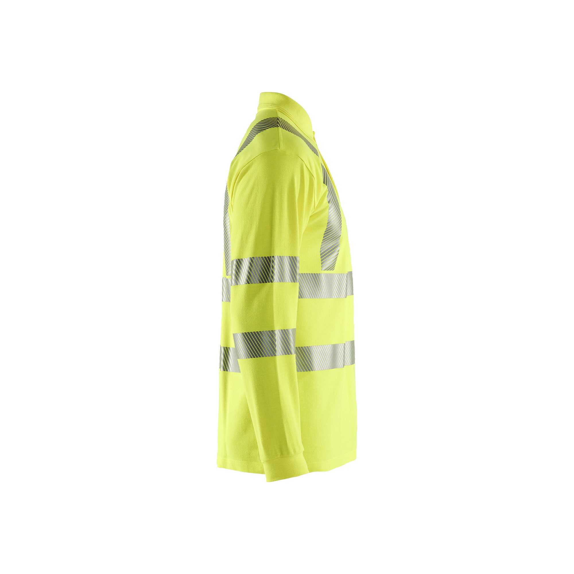 BLAKLADER 34391741 Multinorm long sleeved polo Hi Vis Reflective Long Sleeve Work Polo MEN - Flame Retardant